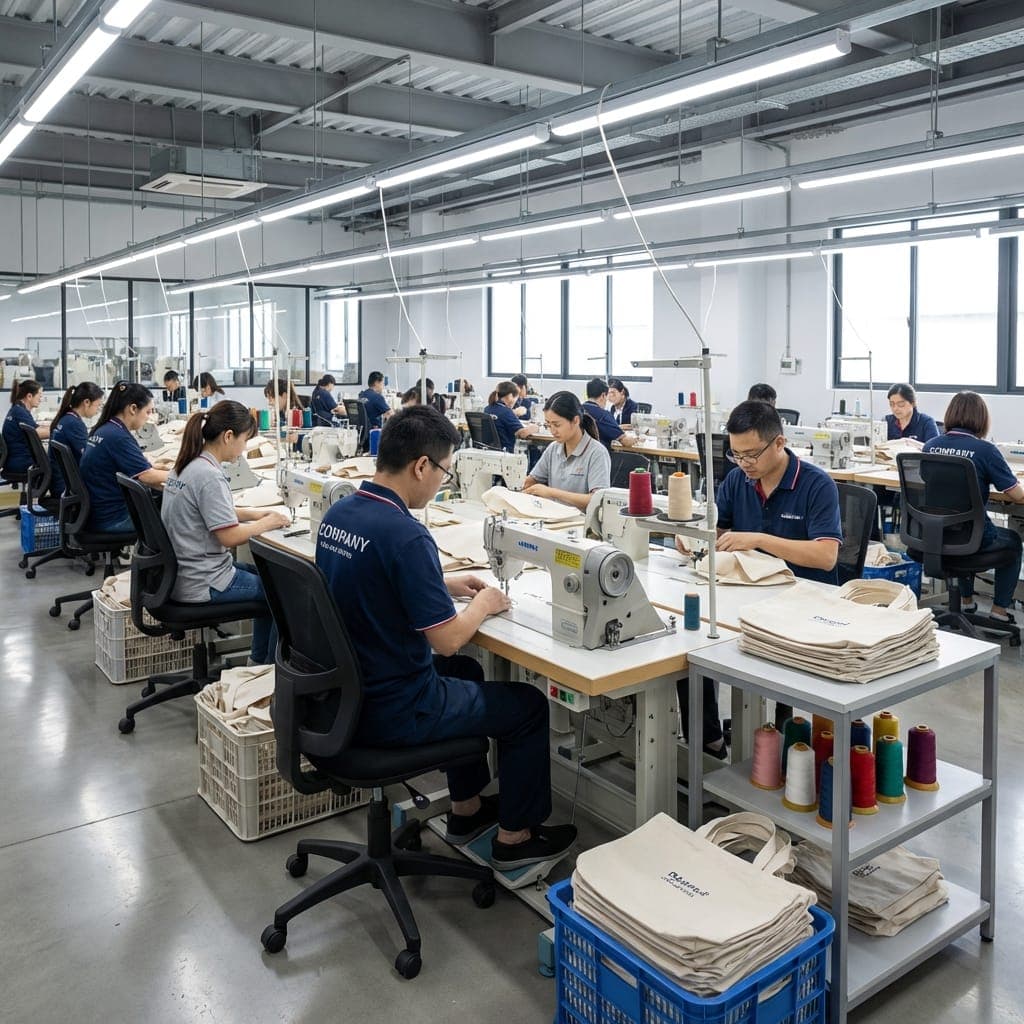 Factory Sewing Line