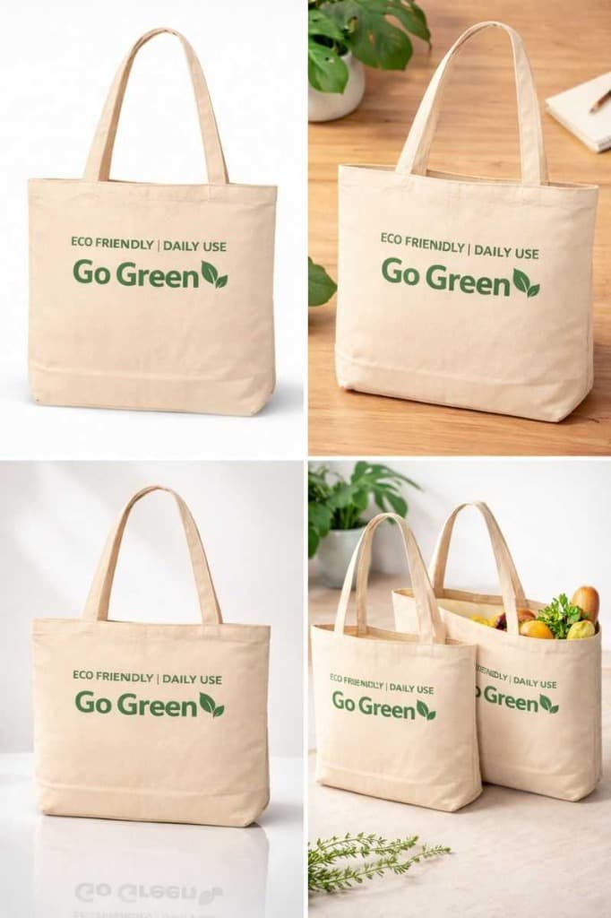 Eco-Message Totes
